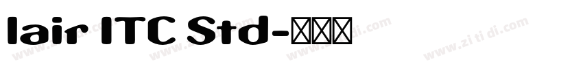 lair ITC Std字体转换